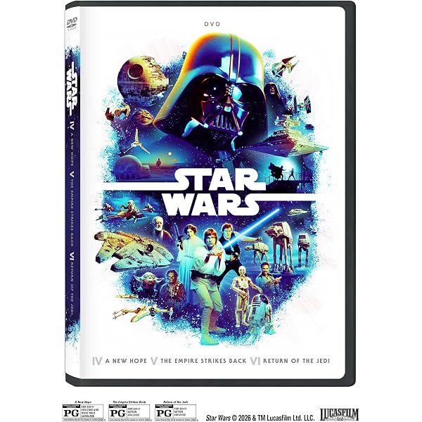 Amazon.com: Star Wars Original Trilogy Box Set Blu-ray (Episodes 4